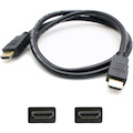 AddOn 6ft HDMI 1.4 Male to HDMI 1.4 Male Black Cable Which Supports Ethernet For Resolution Up to 4096x2160 (DCI 4K)