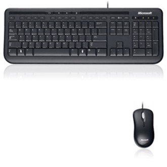 Microsoft Wired Desktop 600 Keyboard & Mouse - QWERTY - English (UK)
