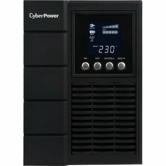 CyberPower Online S 1500VA/1350W (10A) Tower Online UPS - (OLS1500E) -2 Yr Adv Replacement Warranty 2 yr Int. Batteries
