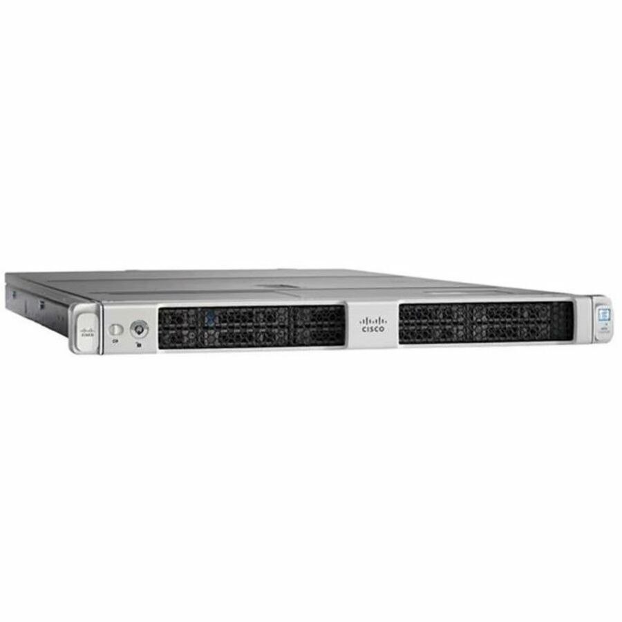 Cisco C220 M5 1U Rack Server - 1 x Intel Xeon Silver 4210R 2.40 GHz - 32 GB RAM - 1.92 TB SSD - (4 x 480GB) SSD Configuration - 12Gb/s SAS Controller - Refurbished