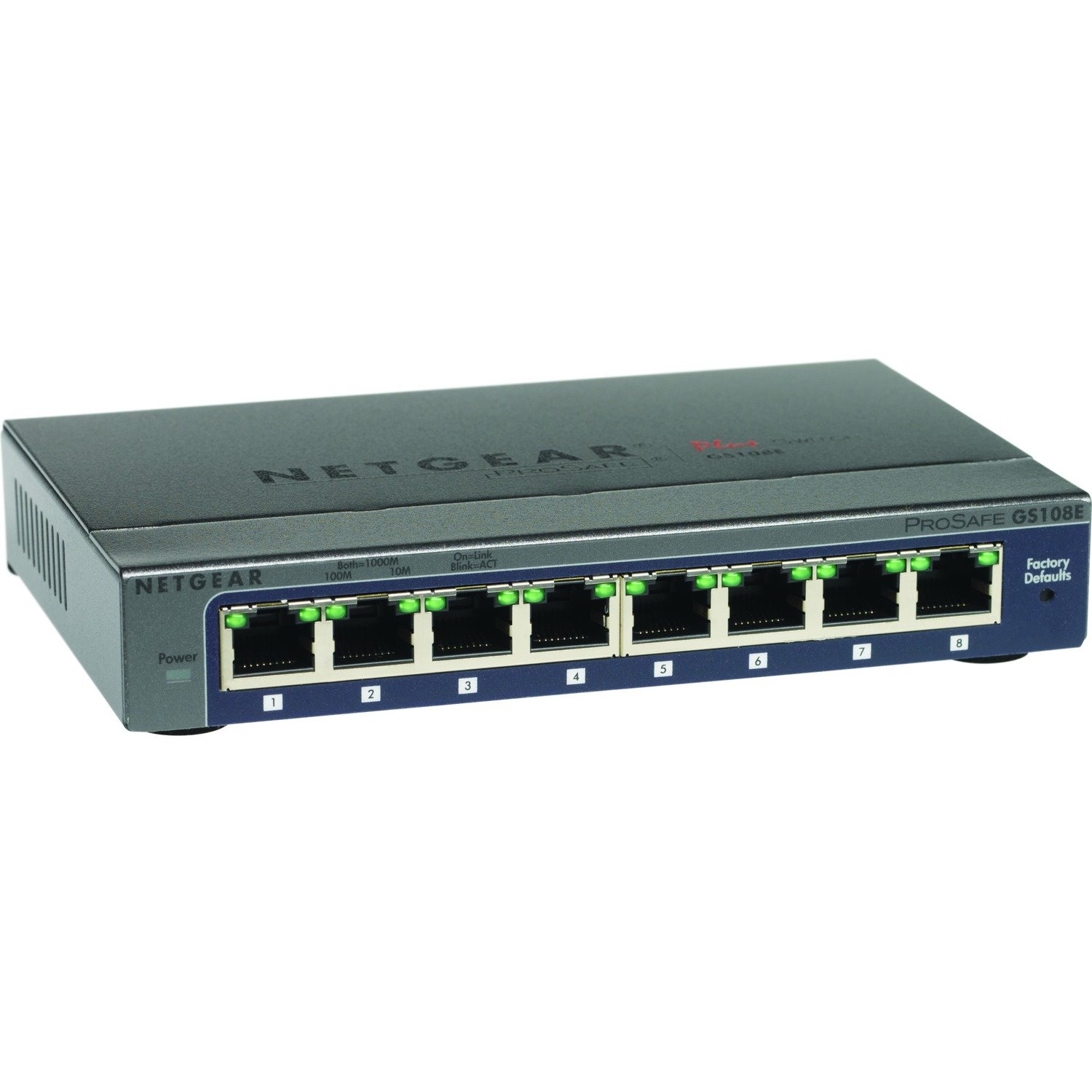 Netgear Prosafe Plus GS108E Ethernet Switch