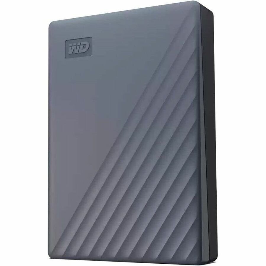 WD My Passport WDBY3J0060BGY-WESN 6 TB Portable Hard Drive - External - Silicon Gray