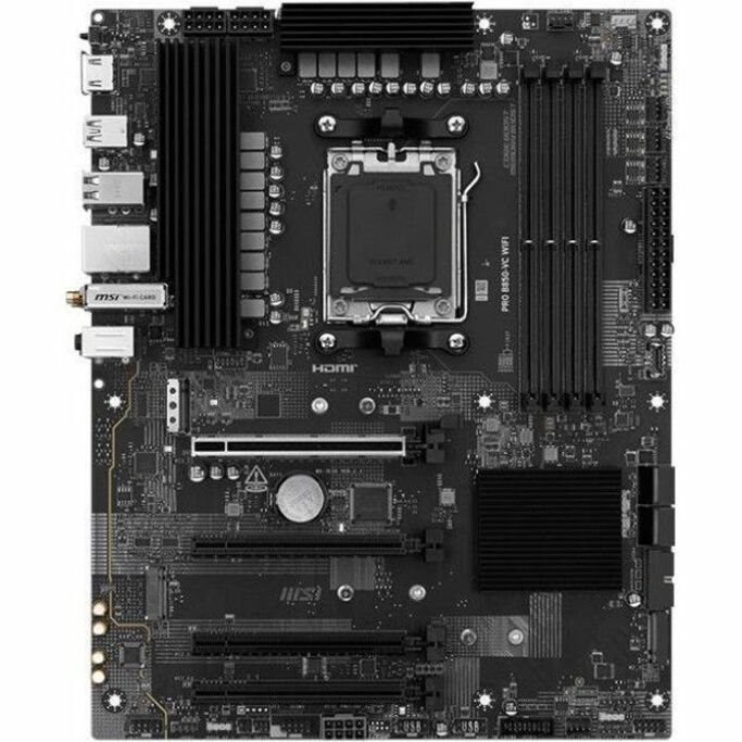 MSI Pro PRO B850-VC WIFI Gaming Desktop Motherboard - AMD B850 Chipset - Socket AM5 - Micro ATX