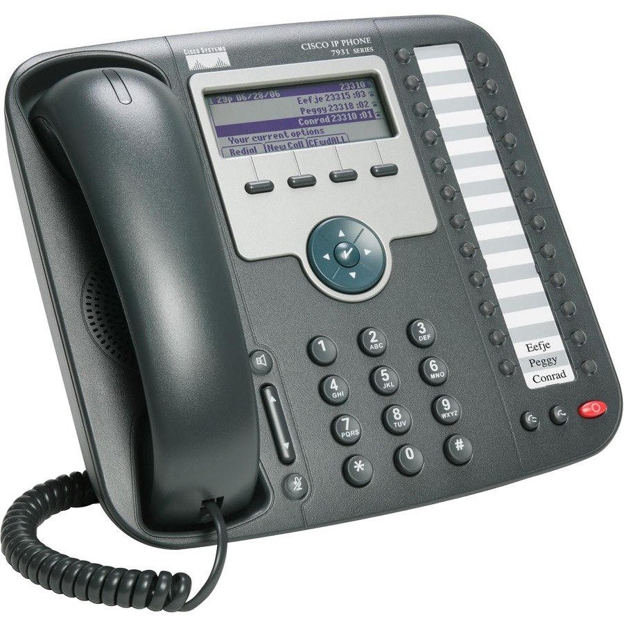 Cisco 7931G IP Phone - Refurbished - Corded - Corded - Desktop