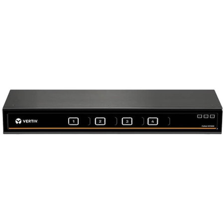 Vertiv Avocent Cybex SC900 Secure KVM Dual Head 4 Port Universal and DPP NIAP version 4.0 Certified, TAA Compliant (SC945DPH-400)
