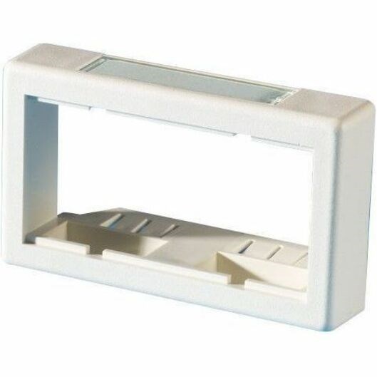 Ortronics Furniture Bezel, .625" Deep For TIA 569 2.71" x 1.38" Furniture Opening