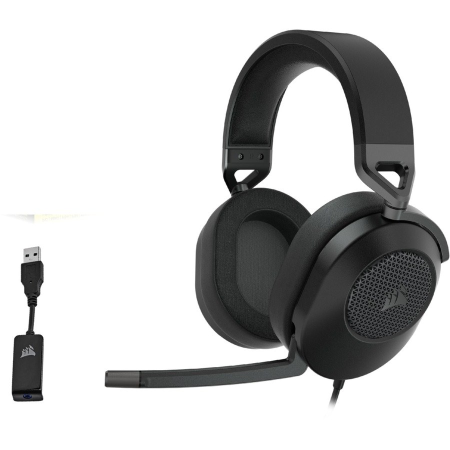 Corsair HS65 SURROUND Wired Gaming Headset - Carbon