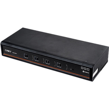 Vertiv Avocent Cybex SC900 Secure Desktop KVM Switch, Dual Head Monitor, 4 Port, Common Access Card, NIAP Version 4.0, TAA Compliant (SC940DPHC-400)