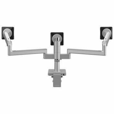 Humanscale M/Flex M2.1 Mounting Arm for Monitor - Gray, Silver