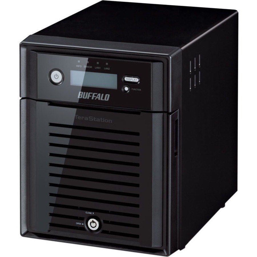 Buffalo TeraStation WS5400DRW2 4 x Total Bays NAS Storage System - 12 TB HDD Atom D2550 Dual-core (2 Core) 1.86 GHz - 4 GB RAM - DDR3 SDRAM