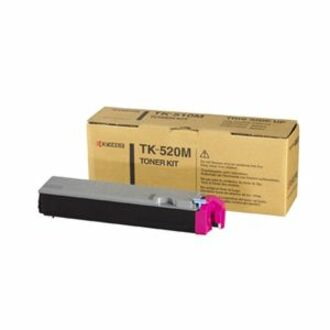 Kyocera TK-520M Original Laser Toner Cartridge - Magenta Pack