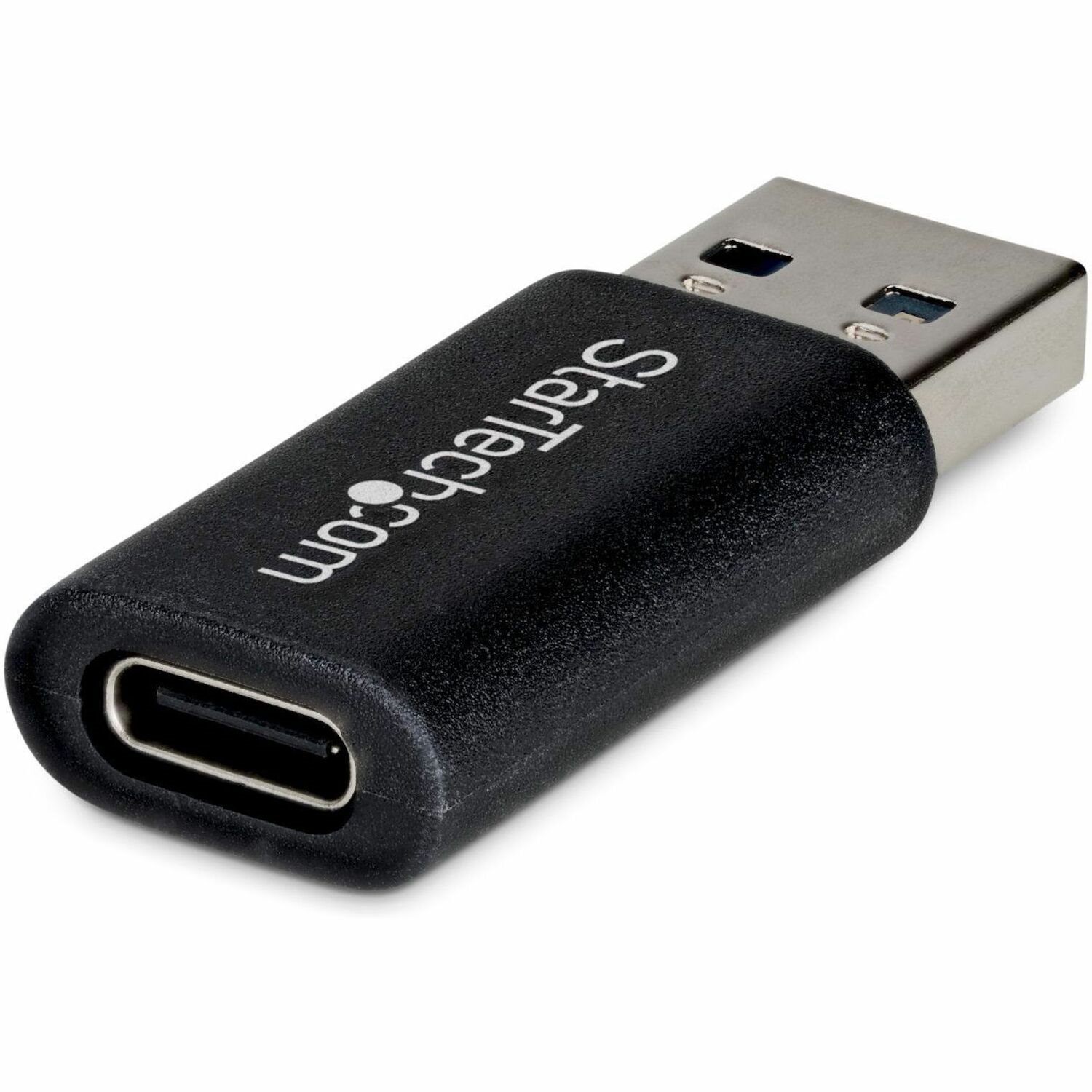 StarTech.com USB-A to USB-C Adapter, USB-A Male to USB-C Female Converter, USB 10Gbps, 5V 900mA, USB to USB C Adapter