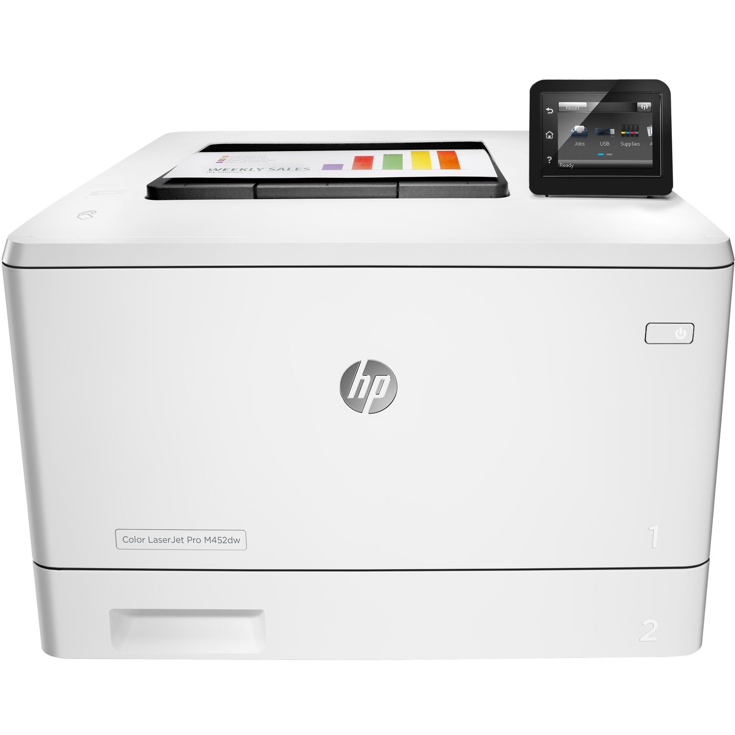 HP LaserJet Pro M452dw Desktop Laser Printer - Colour