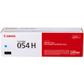 Canon 054H Original High Yield Laser Toner Cartridge - Cyan - 1 Pack