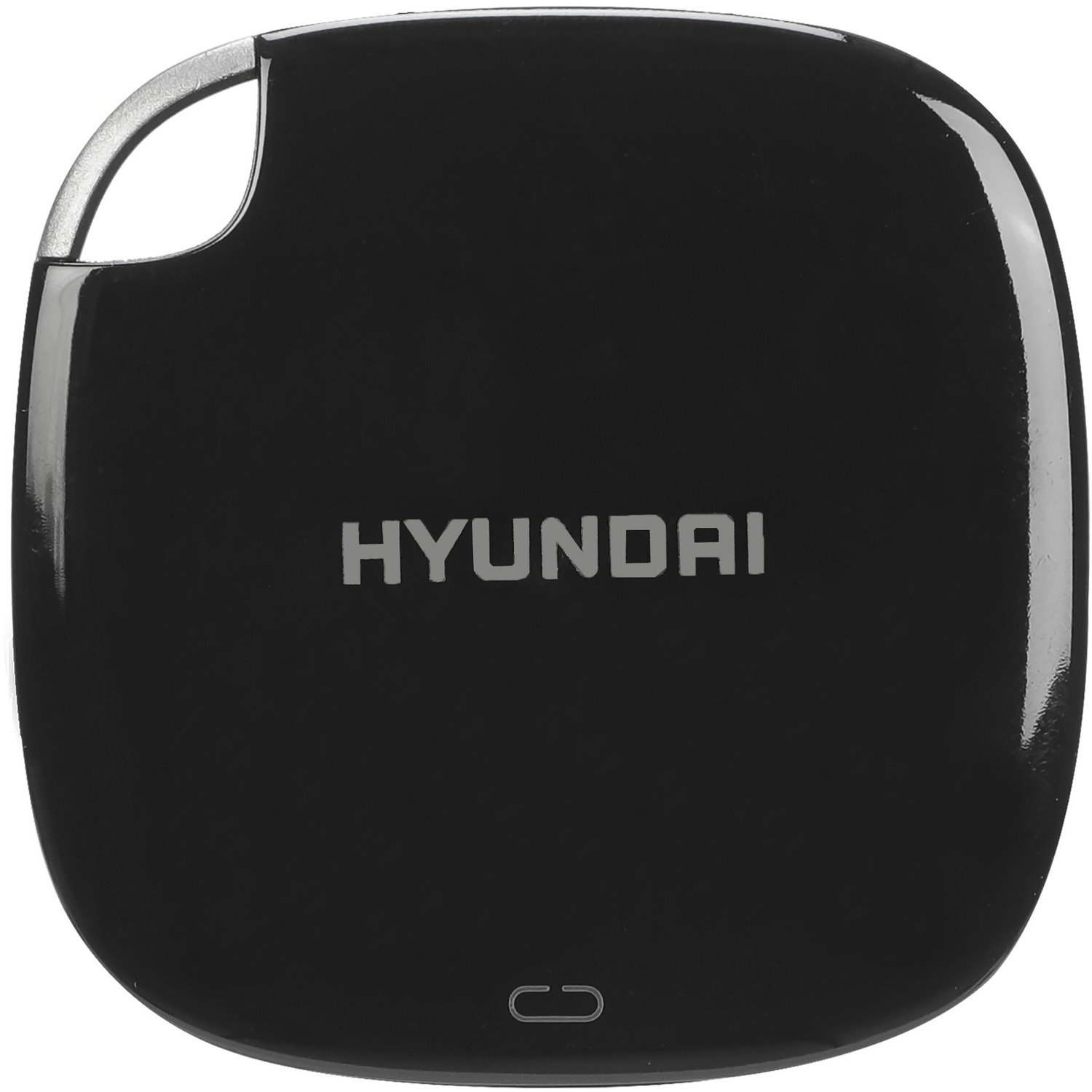 Hyundai 256GB Ultra-Portable Data Storage, Fast External SSD, PC/MAC/Mobile - USB-C to C, USB-A to C, Dual Cable Included, Up to 450MB/s - Gen USB 3.1, Black