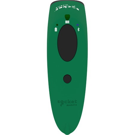 Socket Mobile SocketScan S720 Asset Tracking, Loyalty Program, Transportation, Inventory, Hospitality Handheld Barcode Scanner - Wireless Connectivity - Green