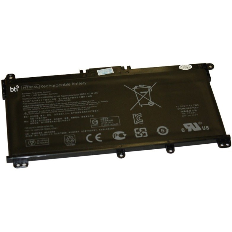 BTI HT03XL-BTI 11.55V 49WHR LI-ION BATTERY HSTNN-LB8M, HSTNN-DB8R, HSTNN-DB8S, HSTNN-IB8O, L11119-855, L11421-1C1, HT03XL