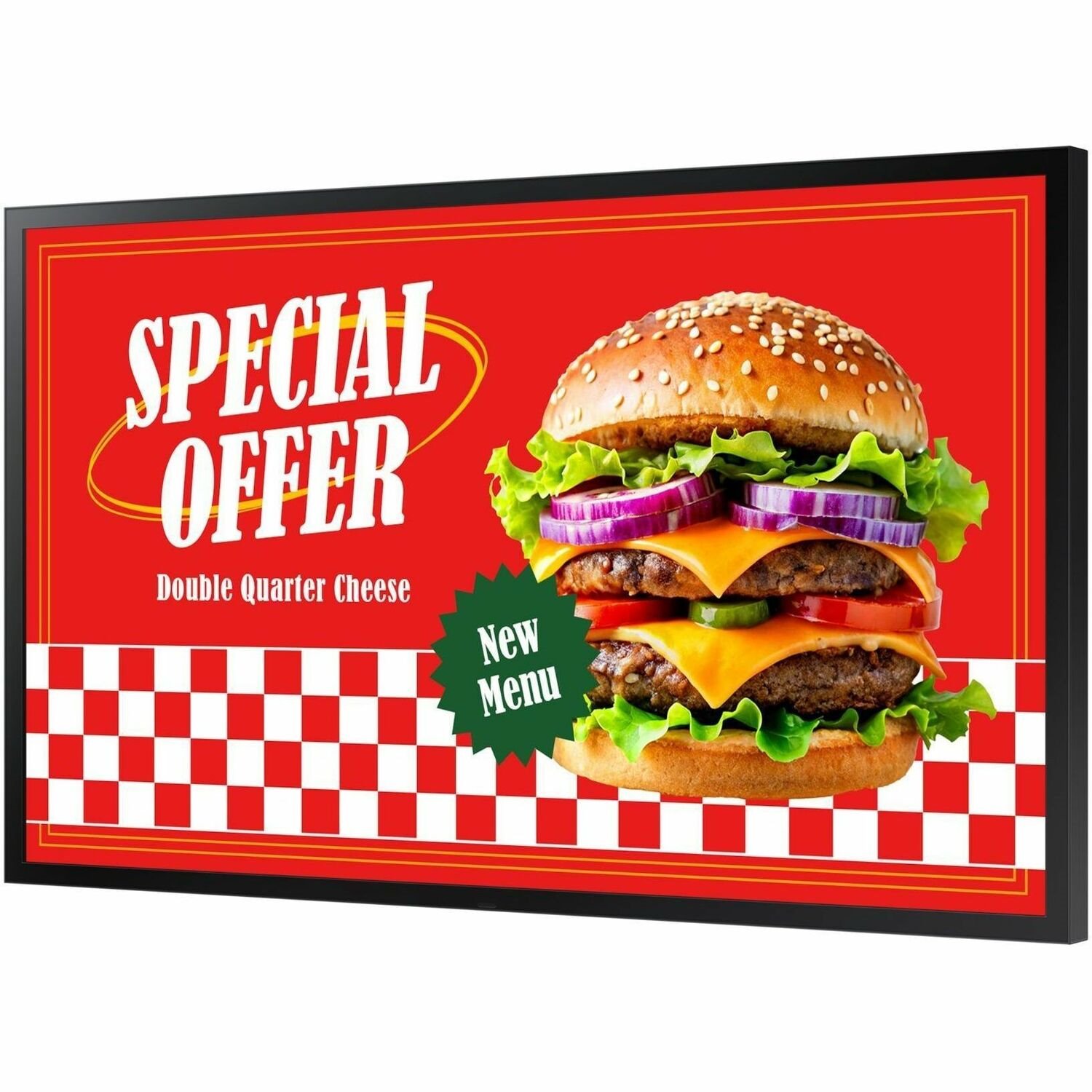 Samsung OH46DX 46" LCD Digital Signage Display - 24 Hours/7 Days Operation