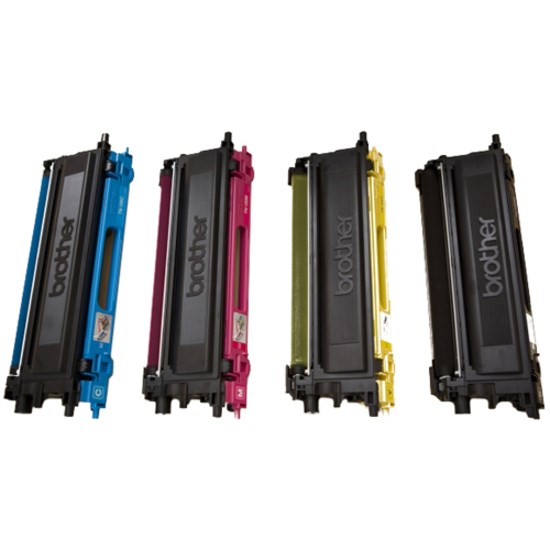 Brother TN155M Original Laser Toner Cartridge - Magenta Pack
