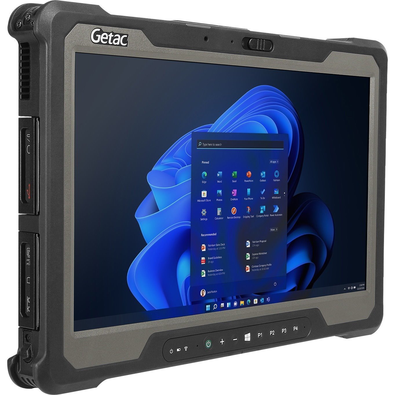 Getac A140 G2 Rugged Tablet - 35.6 cm (14") Full HD - 16 GB - 512 GB Storage - Windows 11 Pro - Black