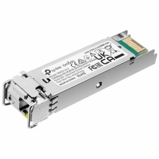 Tp-Link Omada 1000Base-Bx WDM Bi-Directional SFP Module, Single-Mode, 2KM, 3YR