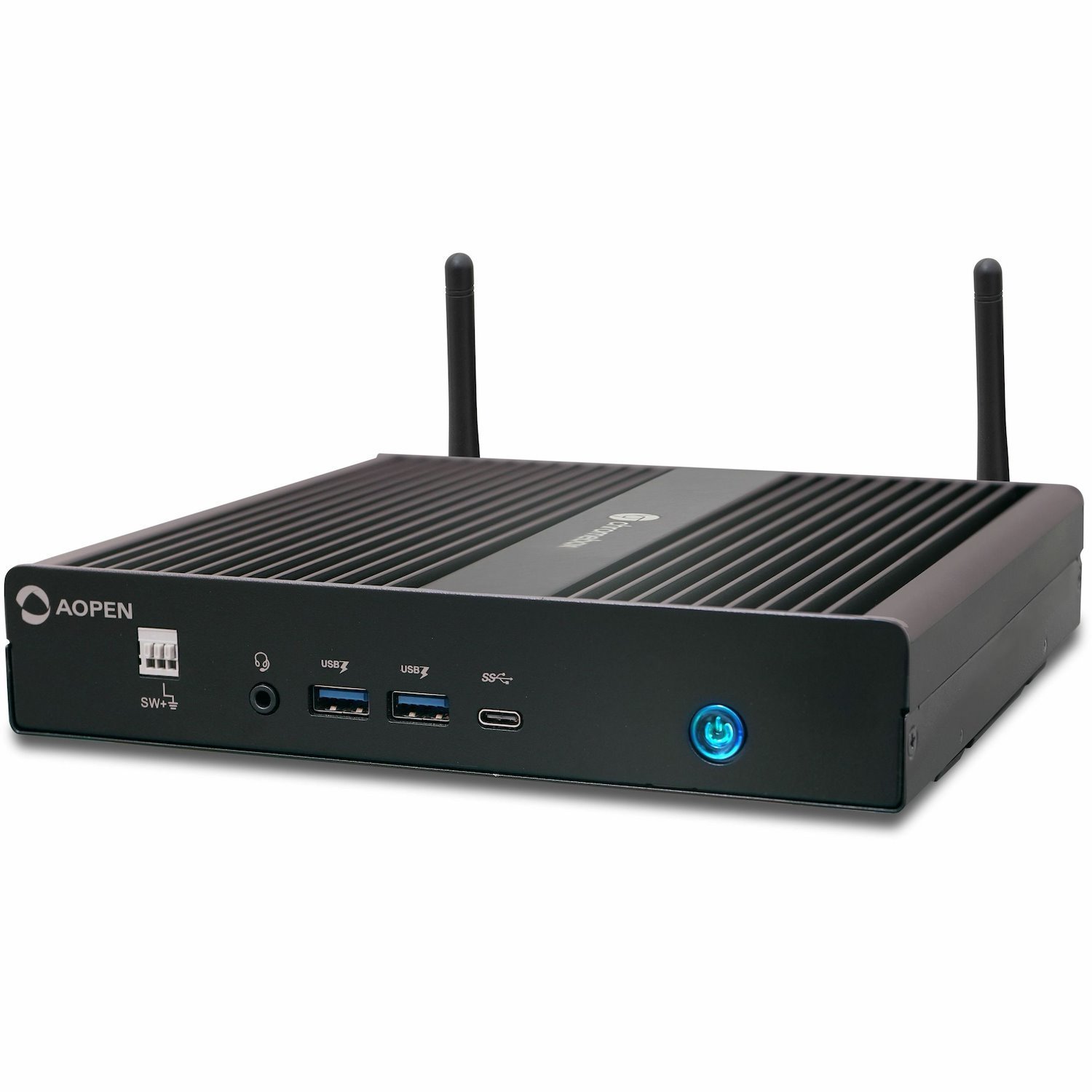 AOPEN Chromebox Commercial 3 - AI Ready - Fanless - Ventless - Intel Celeron 7305 - 4 GB RAM - 64 GB SSD