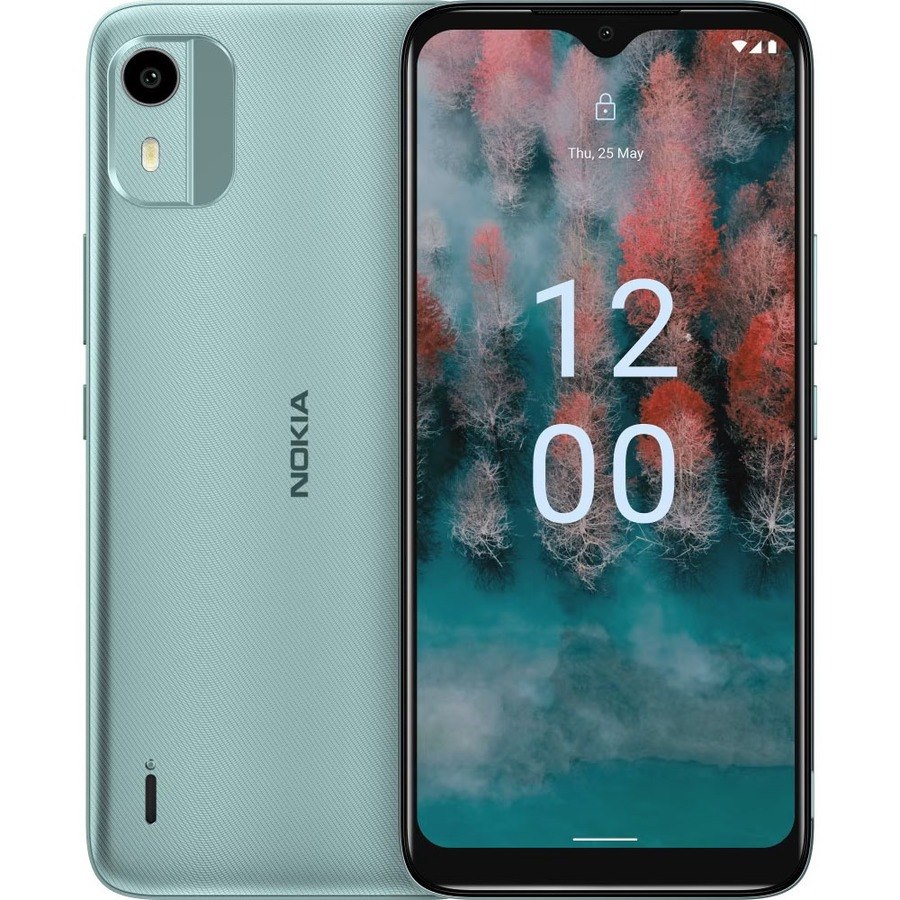 Nokia C12 64 GB Smartphone - 6.3" LCD HD+ 720 x 1600 - Octa-core (Cortex A55Quad-core (4 Core) 1.60 GHz + Cortex A55 Quad-core (4 Core) 1.20 GHz - 2 GB RAM - Android 12 (Go Edition) - 4G - Light Mint