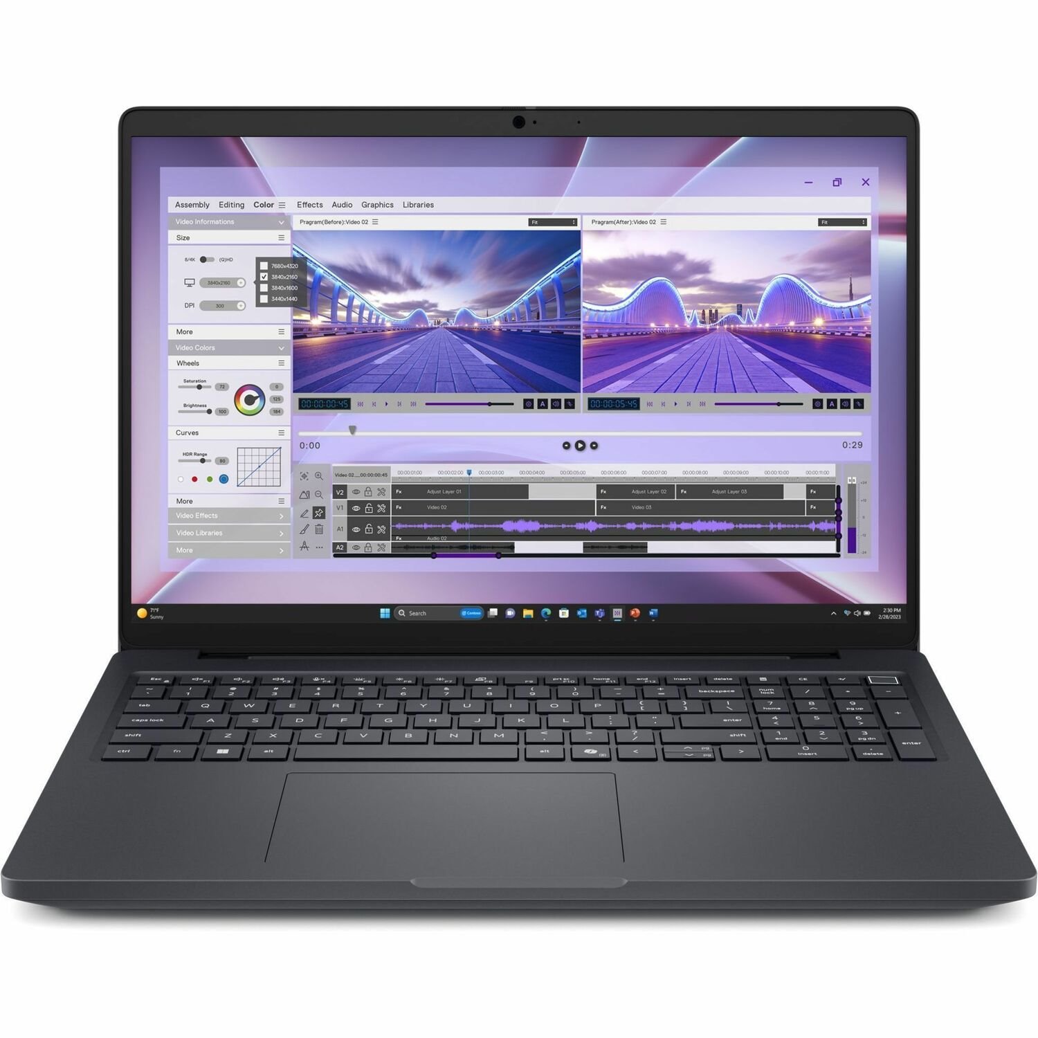 Dell Pro Max MC16250 16" Clamshell Copilot+ PC Mobile Workstation - Full HD Plus - Intel Core Ultra 7 255H - 16 GB - 512 GB SSD - English (US) Keyboard