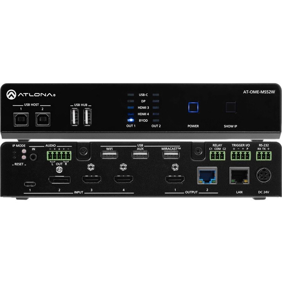 Atlona 5x2 Matrix Switcher with USB