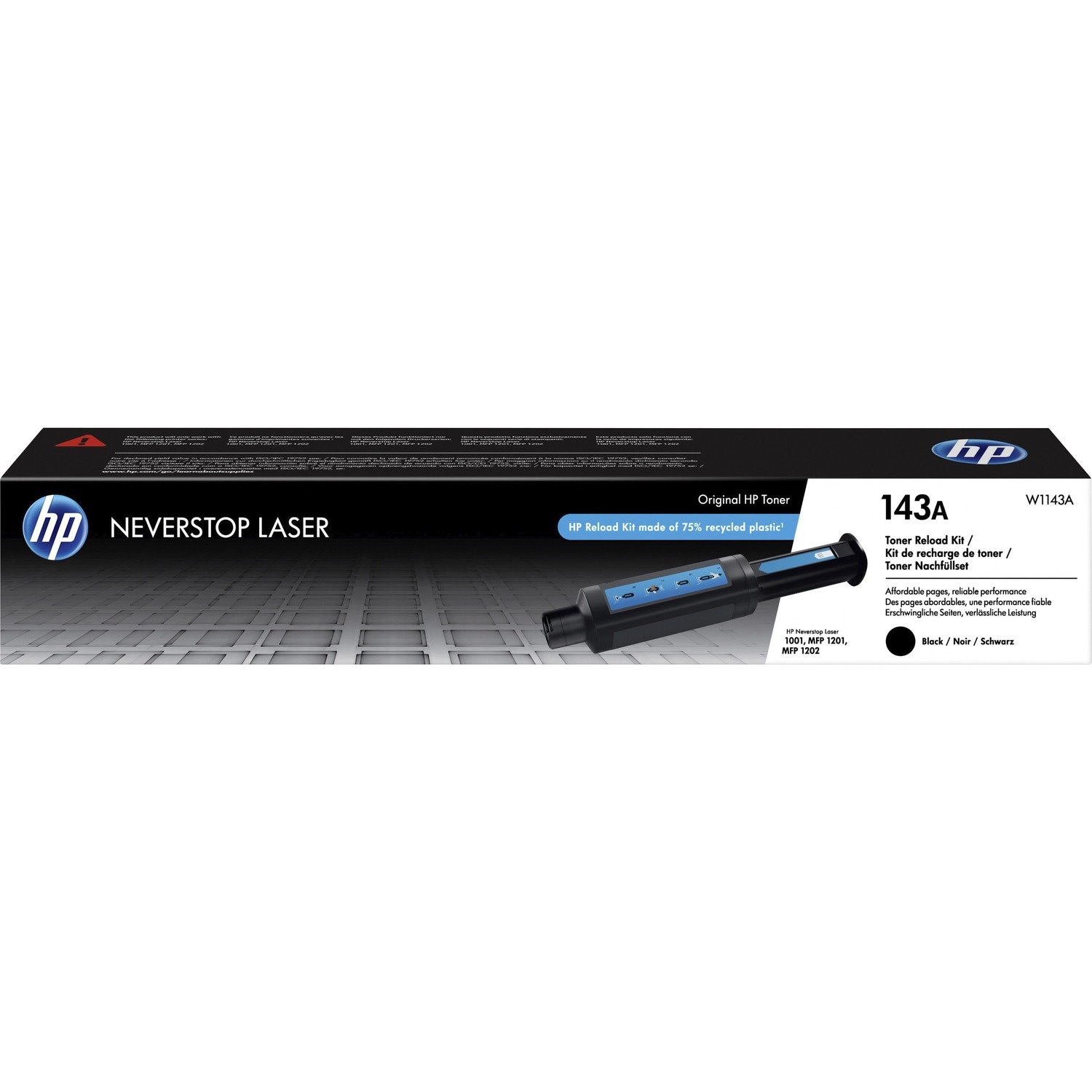 HP 143A Original Laser Toner Cartridge - Black Pack