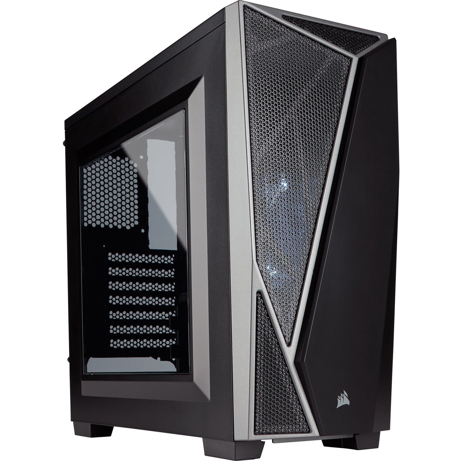 Corsair Carbide SPEC-04 Gaming Computer Case - ATX Motherboard Supported - Mid-tower - Steel - Black, Grey