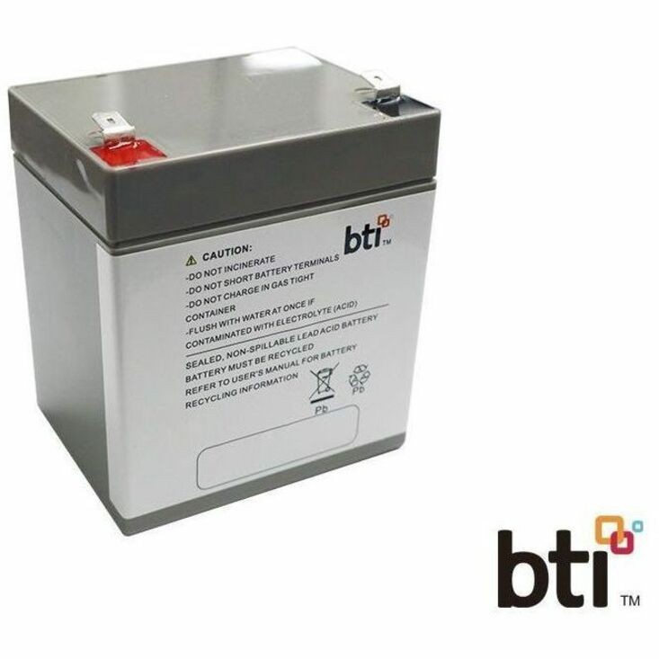Battery Technology Ub1250-F2-Bti 12V 5A RBC Batter