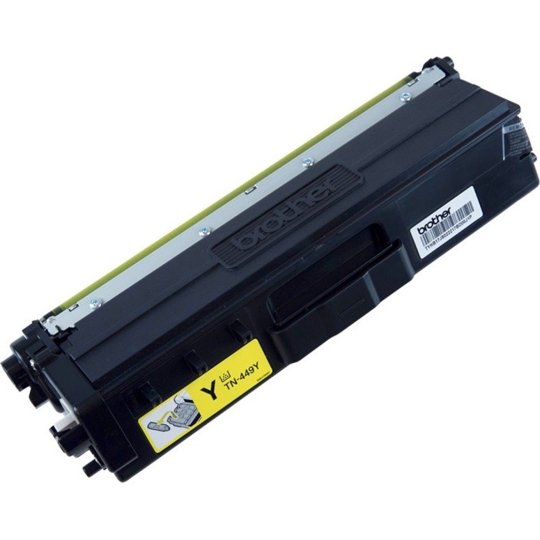 Brother TN449 Original Ultra High Yield Laser Toner Cartridge - Yellow Pack