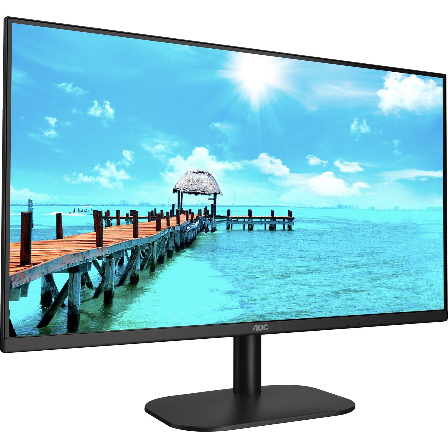 AOC 27B2DM 27" Class Full HD LCD Monitor - 16:9 - Textured Black