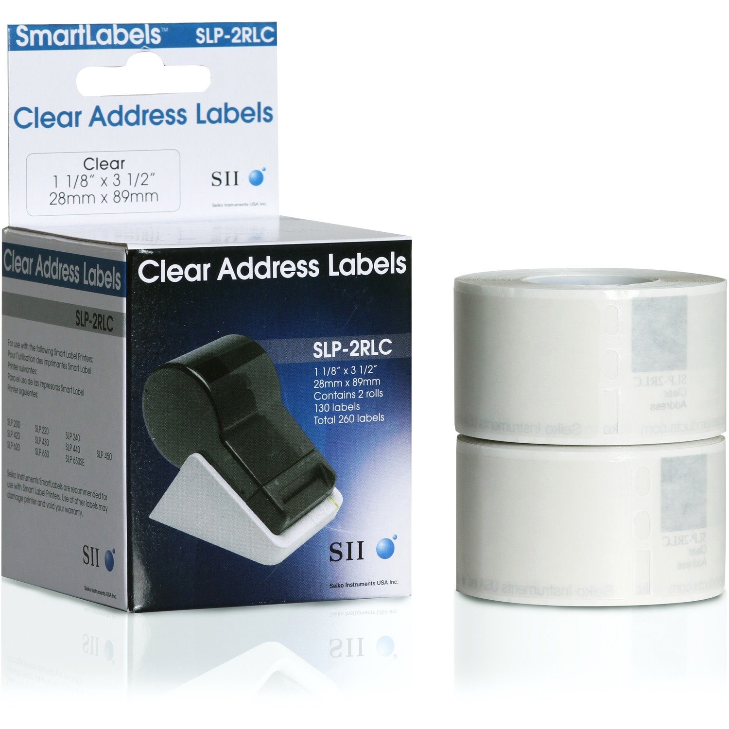 Seiko SLP-2RLC Clear Address Label