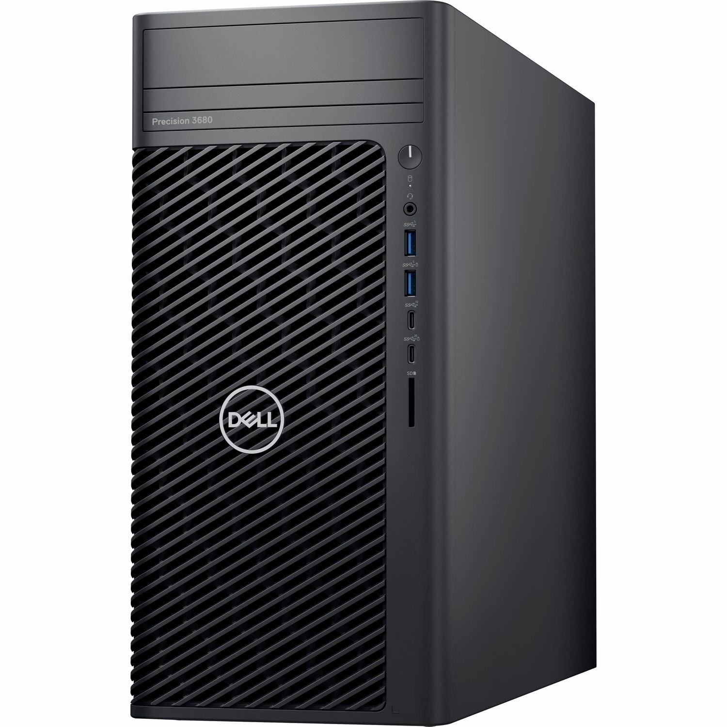 Dell Precision 3000 3680 Workstation - Intel Core i9 14th Gen i9-14900 - vPro Technology - 32 GB - 512 GB SSD - Tower - Black