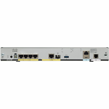 Cisco C1117-4PWA Wi-Fi 5 IEEE 802.11ac VDSL2+, ADSL2 Modem/Wireless Router - Refurbished