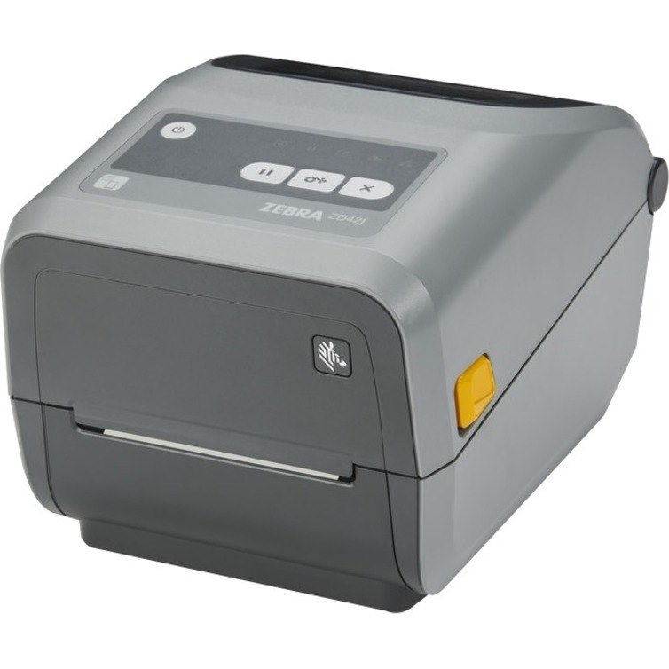 Zebra ZD421t Desktop Thermal Transfer Printer - Monochrome - Label/Receipt Print - USB - USB Host