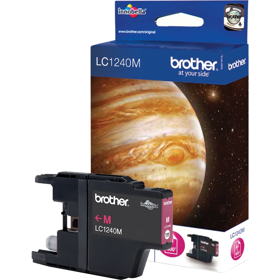 Brother LC1240M Original Inkjet Ink Cartridge - Magenta - 1 Pack