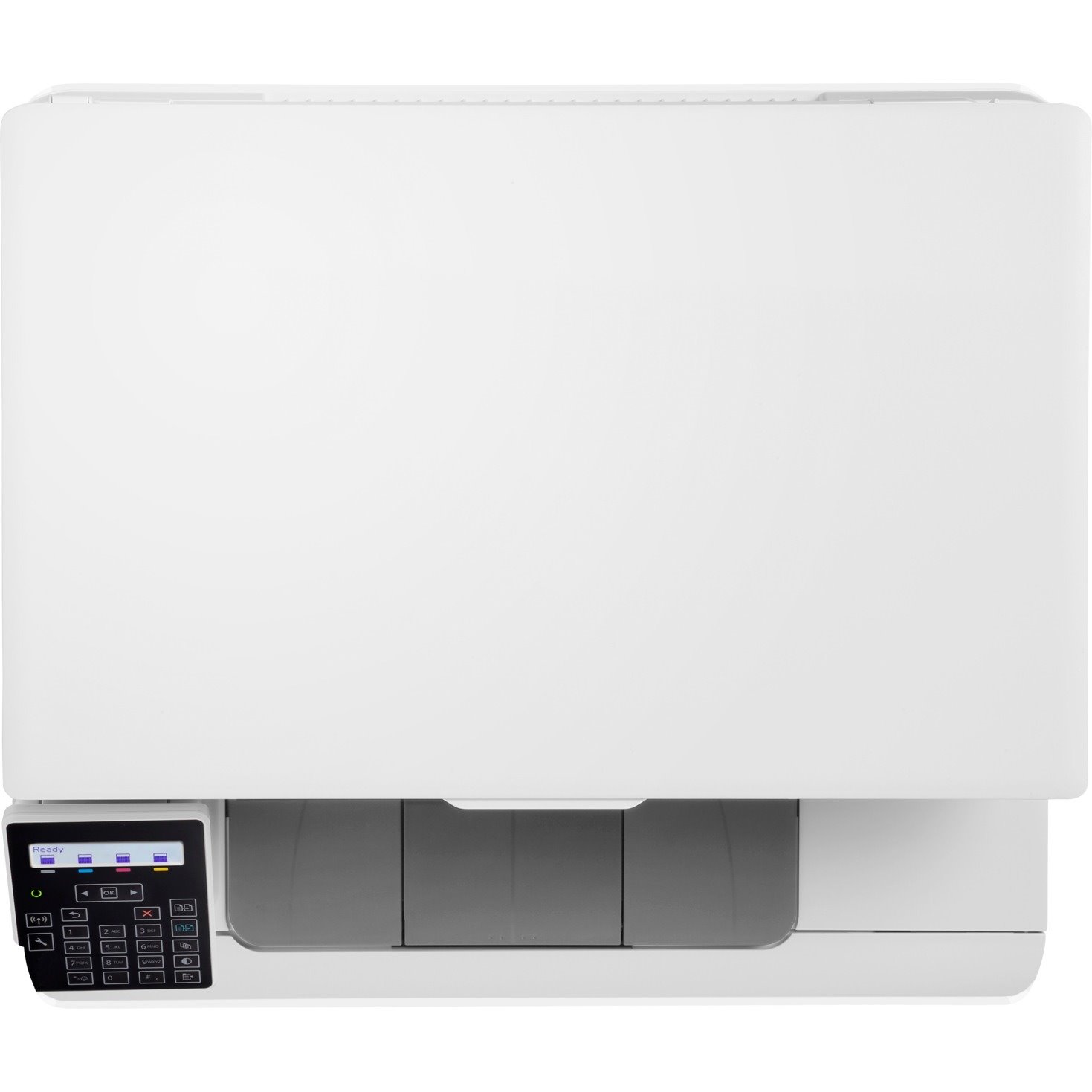 HP LaserJet Pro M182nw Laser Multifunction Printer-Color-Copier/Scanner-17 ppm Mono/17 ppm Color Print-600x600 dpi Print-Manual Duplex Print-30000 Pages-150 sheets Input-1200 dpi Optical Scan-Wireless LAN-HP ePrint-Mopria