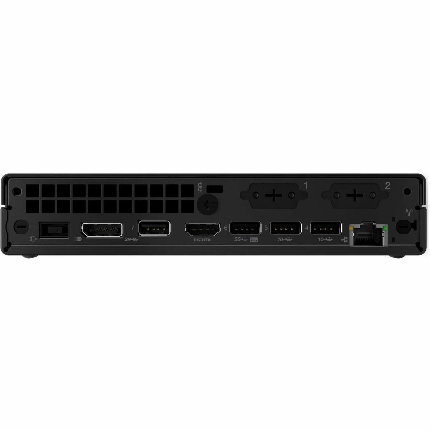 Lenovo ThinkCentre M70q Gen 6 13A40027US Desktop Computer - Intel Core Ultra 5 225T - 32 GB - 512 GB SSD - Tiny - Black