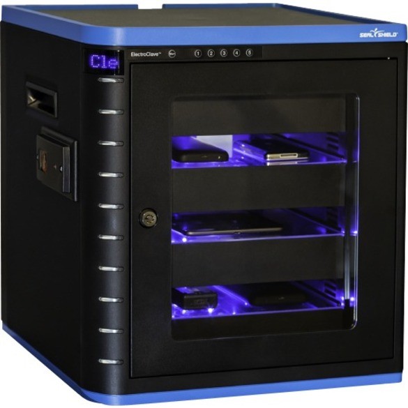 Seal Shield ElectroClave UV-C Disinfection Cabinet 4-Bay