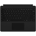 Microsoft Keyboard/Cover Case Microsoft Surface Pro 8, Surface Pro 9, Surface Pro X, Surface Pro 10, Surface Pro 11 Tablet - Black