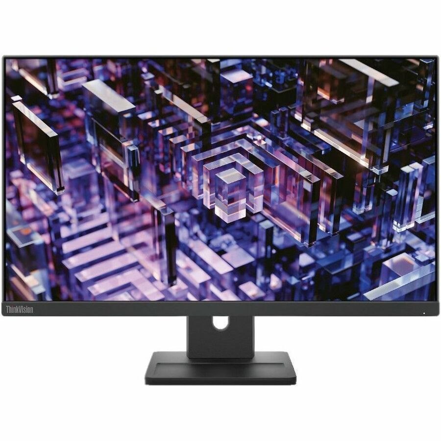 Lenovo ThinkVision E24q-30 24" Class WQHD LED Monitor - 16:9 - Raven Black