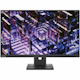Lenovo ThinkVision E24q-30 24" Class WQHD LED Monitor - 16:9 - Raven Black