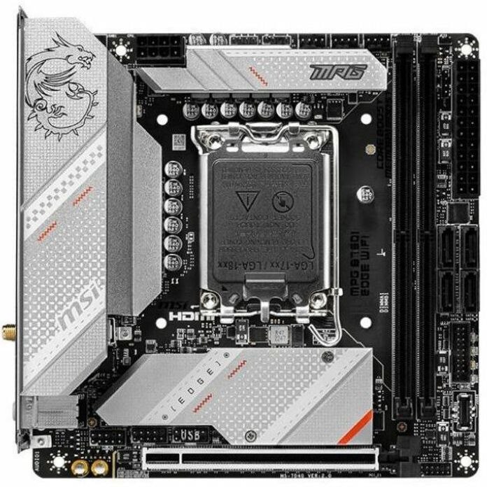 MSI MPG MPG B760I EDGE WIFI Gaming Desktop Motherboard - Intel B760 Chipset - Socket LGA-1700 - Mini ATX