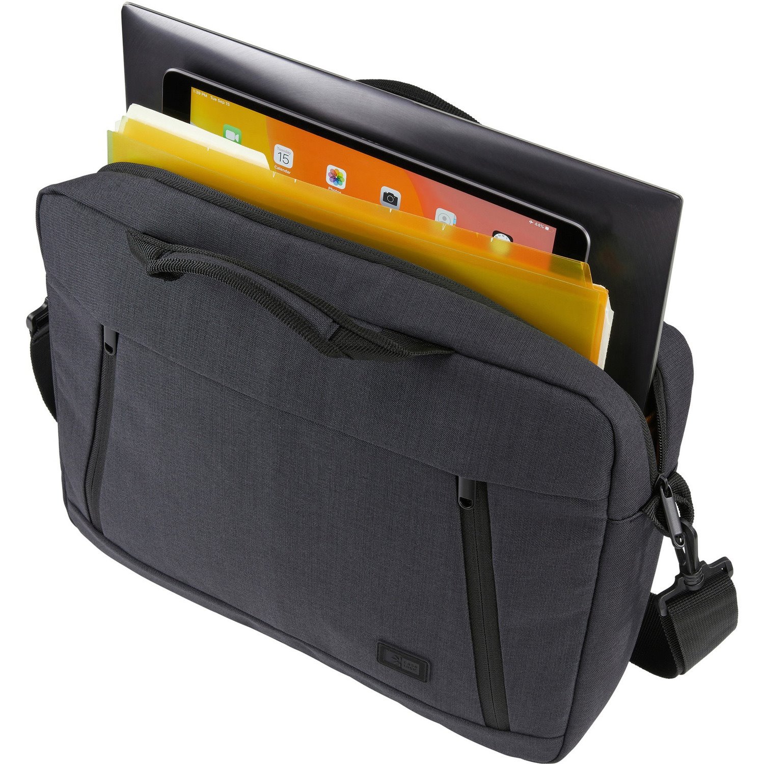 Case Logic Huxton HUXA-214 Carrying Case (Attach&eacute;) for 14" Notebook, Accessories, Tablet PC - Black