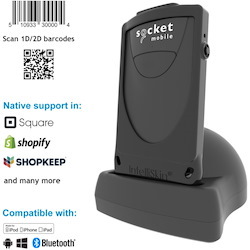 Socket Mobile DuraScan D840 Handheld Barcode Scanner - Wireless Connectivity