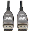 Eaton Tripp Lite Series DisplayPort Active Optical Cable (AOC), 8K 60 Hz (M/M), CL3 Rated, Latching Connectors, Black, 30 m (98 ft.)