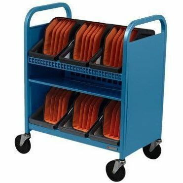 Bretford CUBE Transport Cart with Caddies - TVCT30CAD